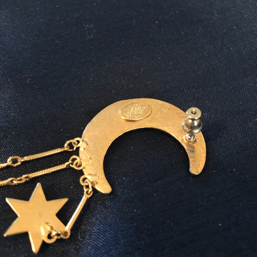 Kirks Folly Moon and stars earrings - Picture 3 of 6